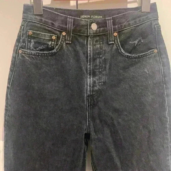 Denim forum The Joni high  rise loose 29L size 23 - Picture 7 of 12